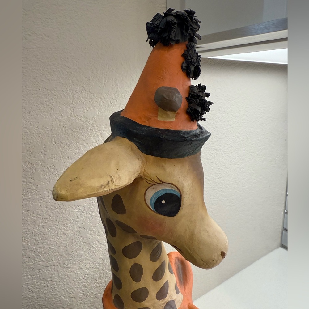 Vintage-Inspired Bethany Lowe Halloween Gerry Giraffe RARE - Picture 10 of 13